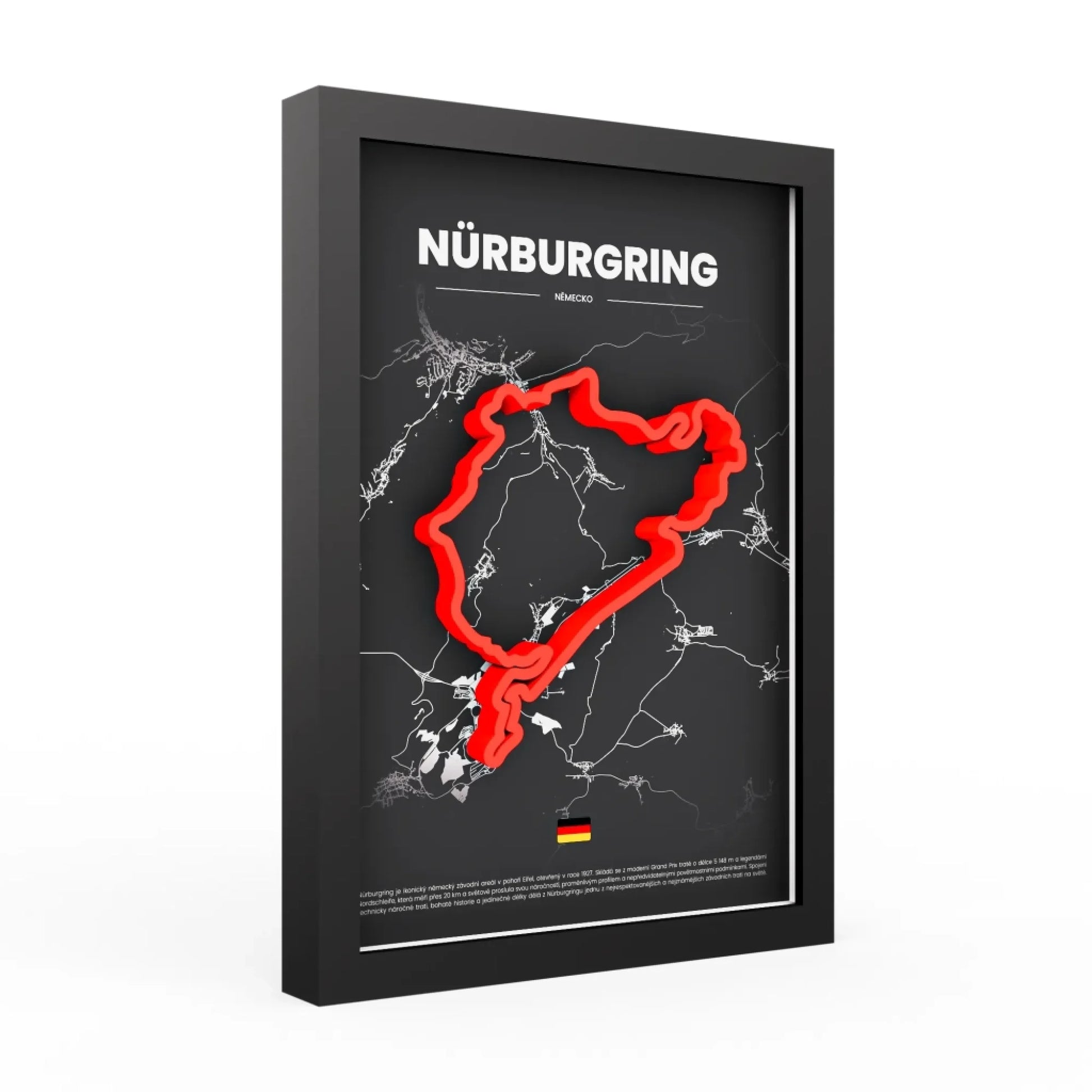 3d-obraz-nurburgring-cerveny-cerna-NUR-BKS4PN02
