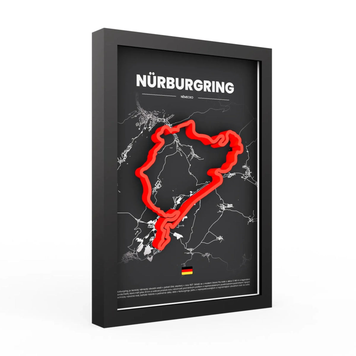 3d-obraz-nurburgring-cerveny-cerna-NUR-BKS4PN02