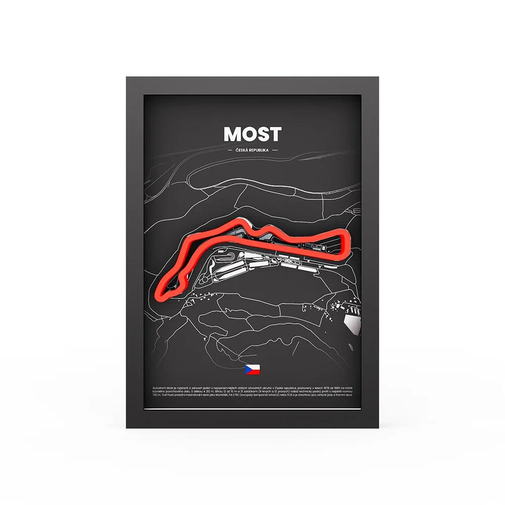 3D Obraz Okruhu - MOST s vlastním textem